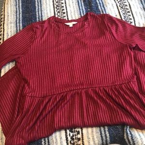 LC Maroon dress